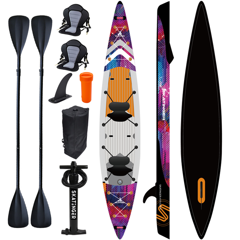 Inflatable Kayak 2 Person Drop Stitch - Kayak gonflable Skatinger Drop Stitch 2