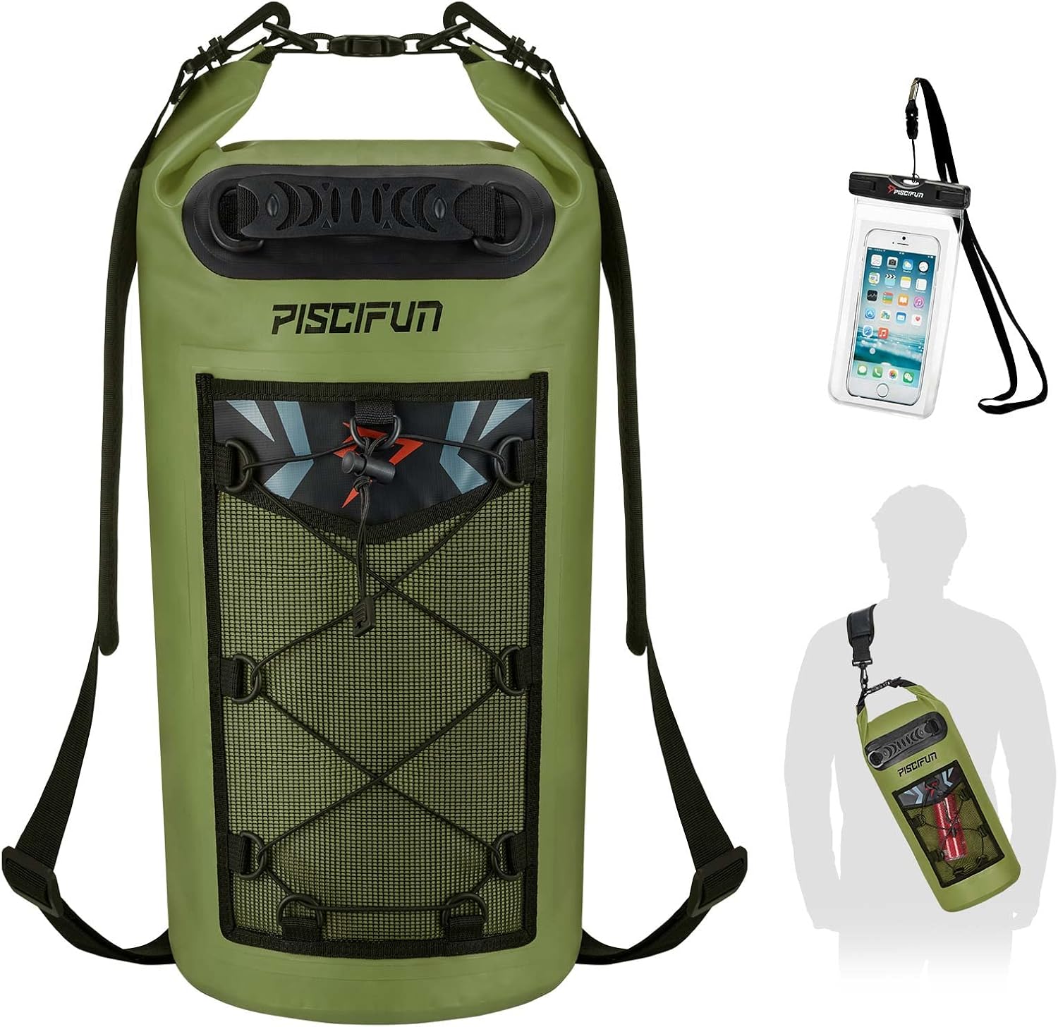 Dry Bag Backpack 30L Waterproof - Piscifun Sac sec, sac à dos