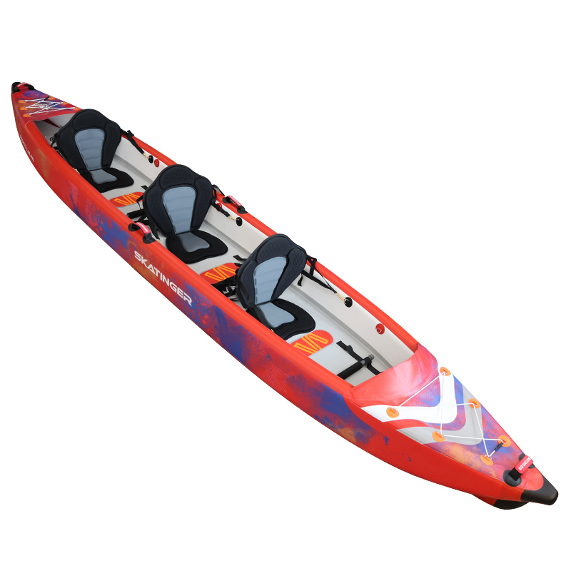 Inflatable Kayak 2 Person Drop Stitch - Kayak gonflable Skatinger 3 places à