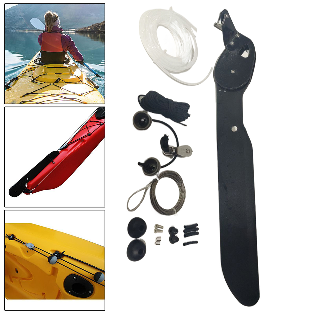 Kayak Rudder Kit Foot Control System - Kit d'outils de direction pour kayak