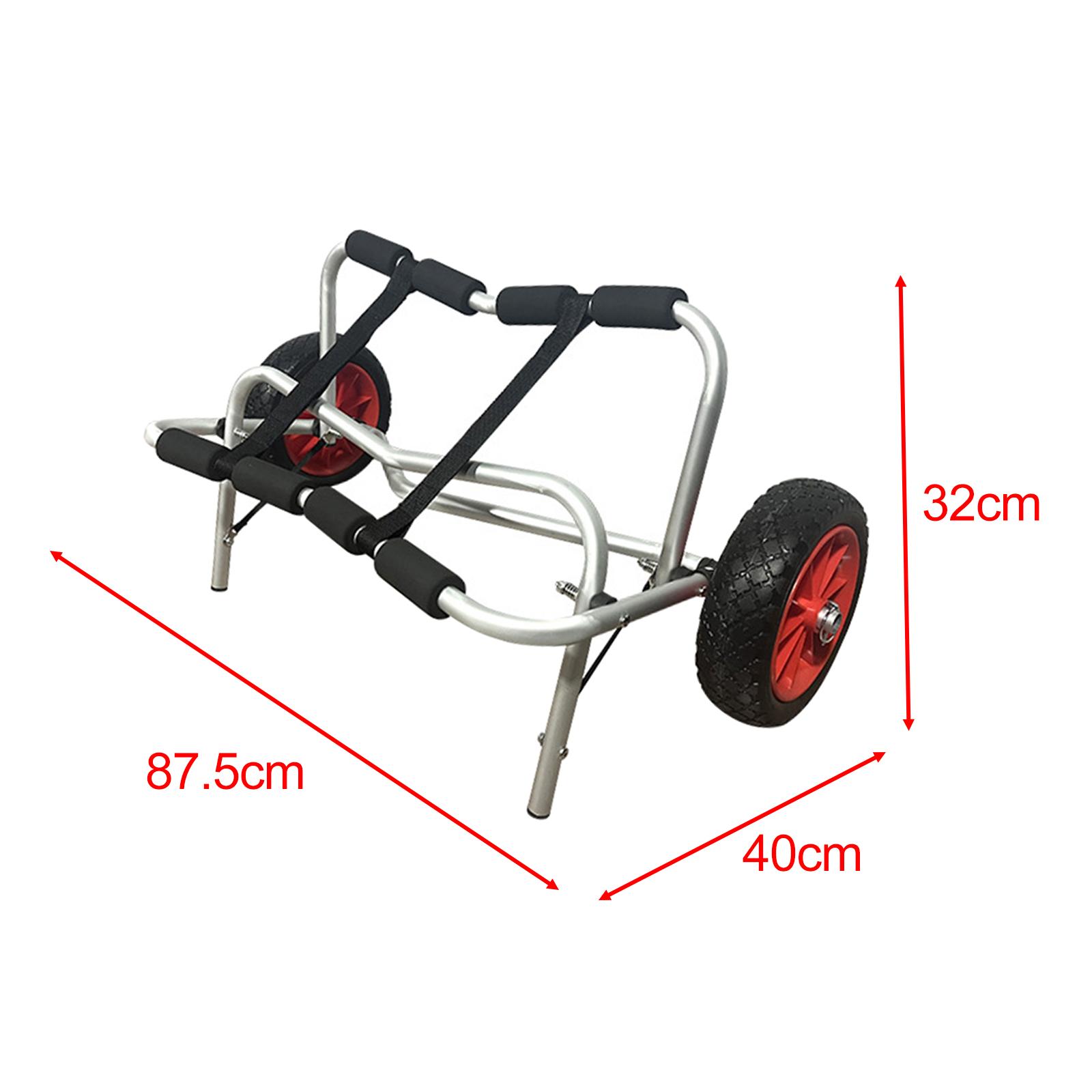 Kayak Cart Trolley Carrier Dolly - Chariot de transport pliable pour kayak