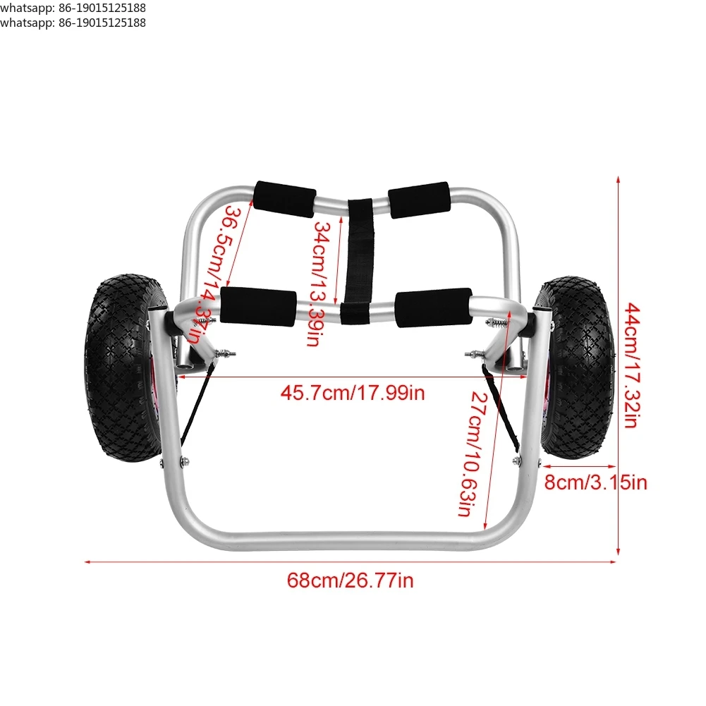Chariot de transport pour kaya - Kayak Cart Trolley Carrier Dolly avis et prix