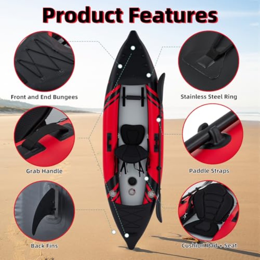Kayak gonflable pour une perso - Drop Stitch Touring Kayak 1 Person avis et prix