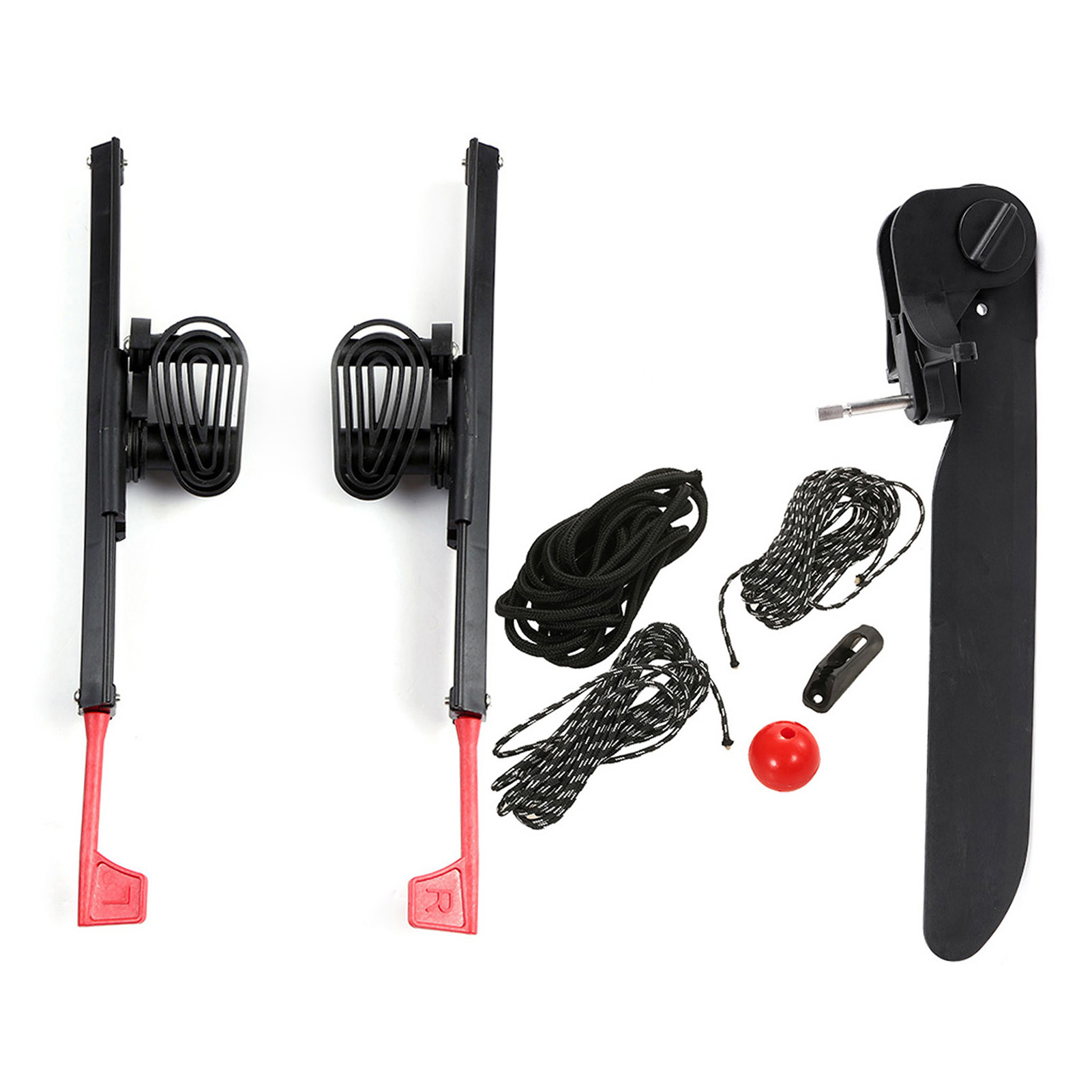 Pédales de kayak réglables ave - Kayak Rudder Kit Foot Control System avis et prix