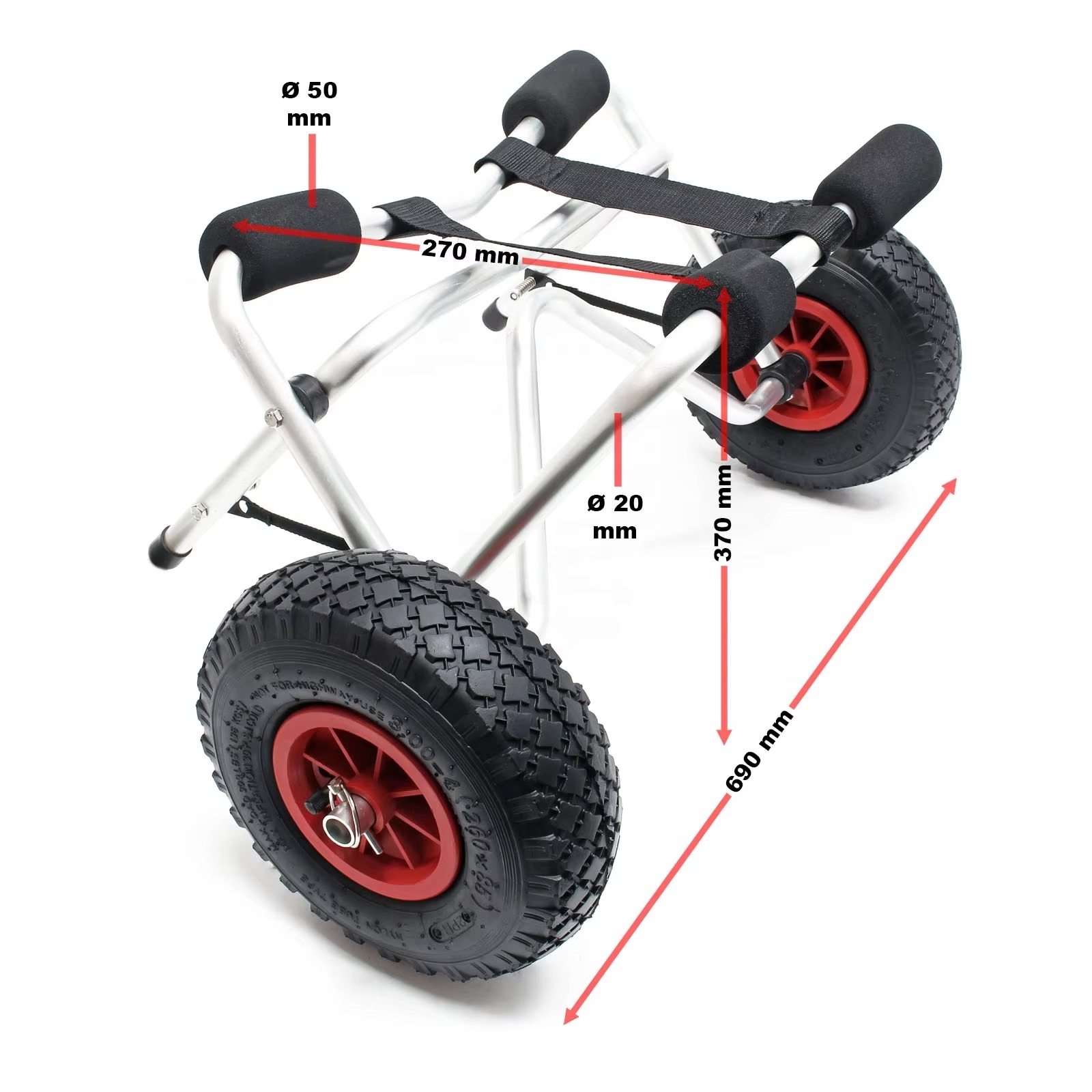 Chariot de transport pour kaya - Kayak Cart Trolley Carrier Dolly avis et prix