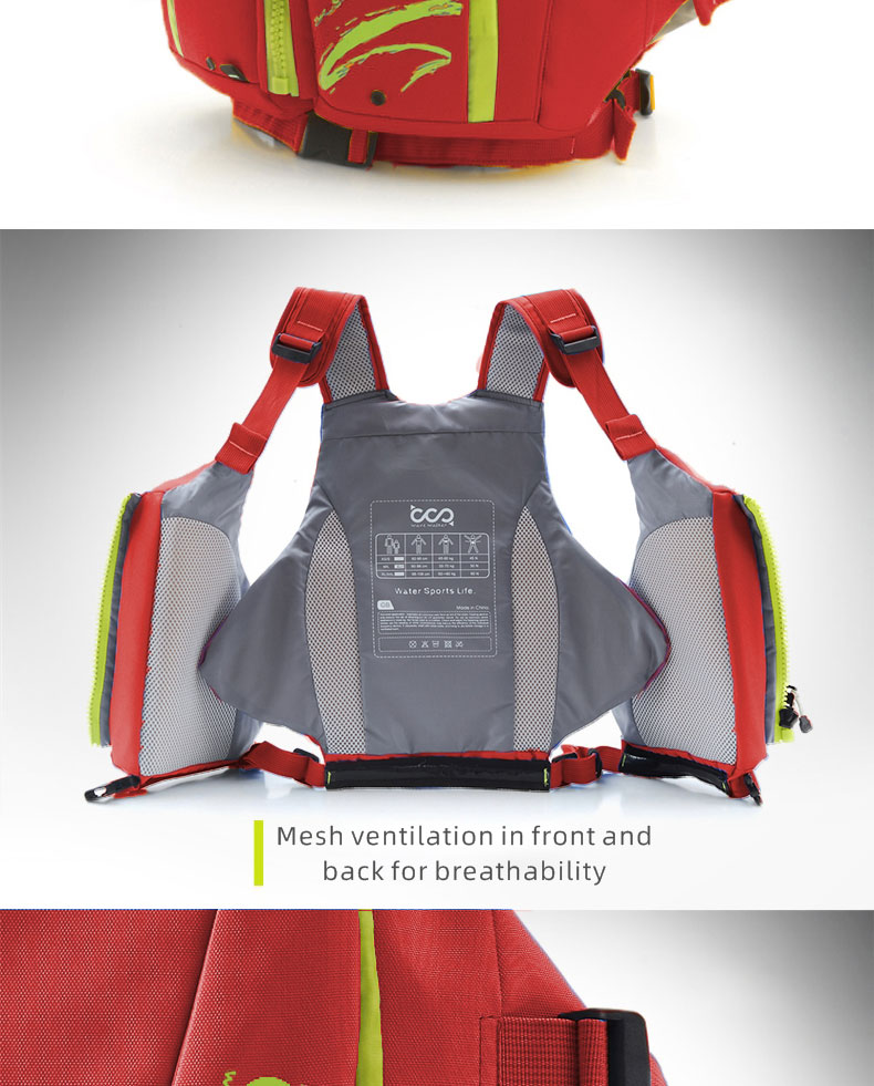 Aide à la flottabilité 50N pou - Kayak Life Vest Pfd Buoyancy Aid avis et prix