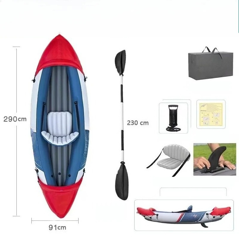 Kayak gonflable en PVC, fourni - Inflatable Kayak 2 Person Drop Stitch avis et prix