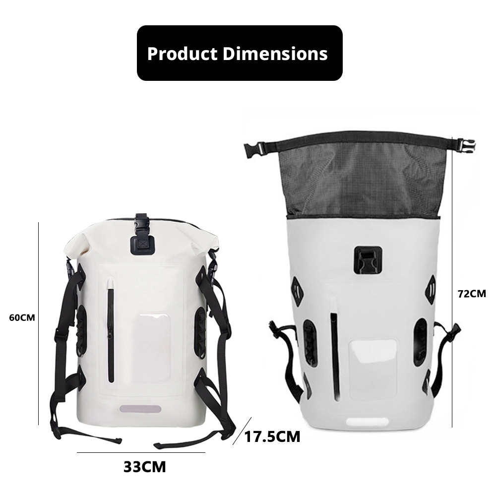 Sac étanche 30L, sac à dos de  - Dry Bag Backpack 30L Waterproof avis et prix