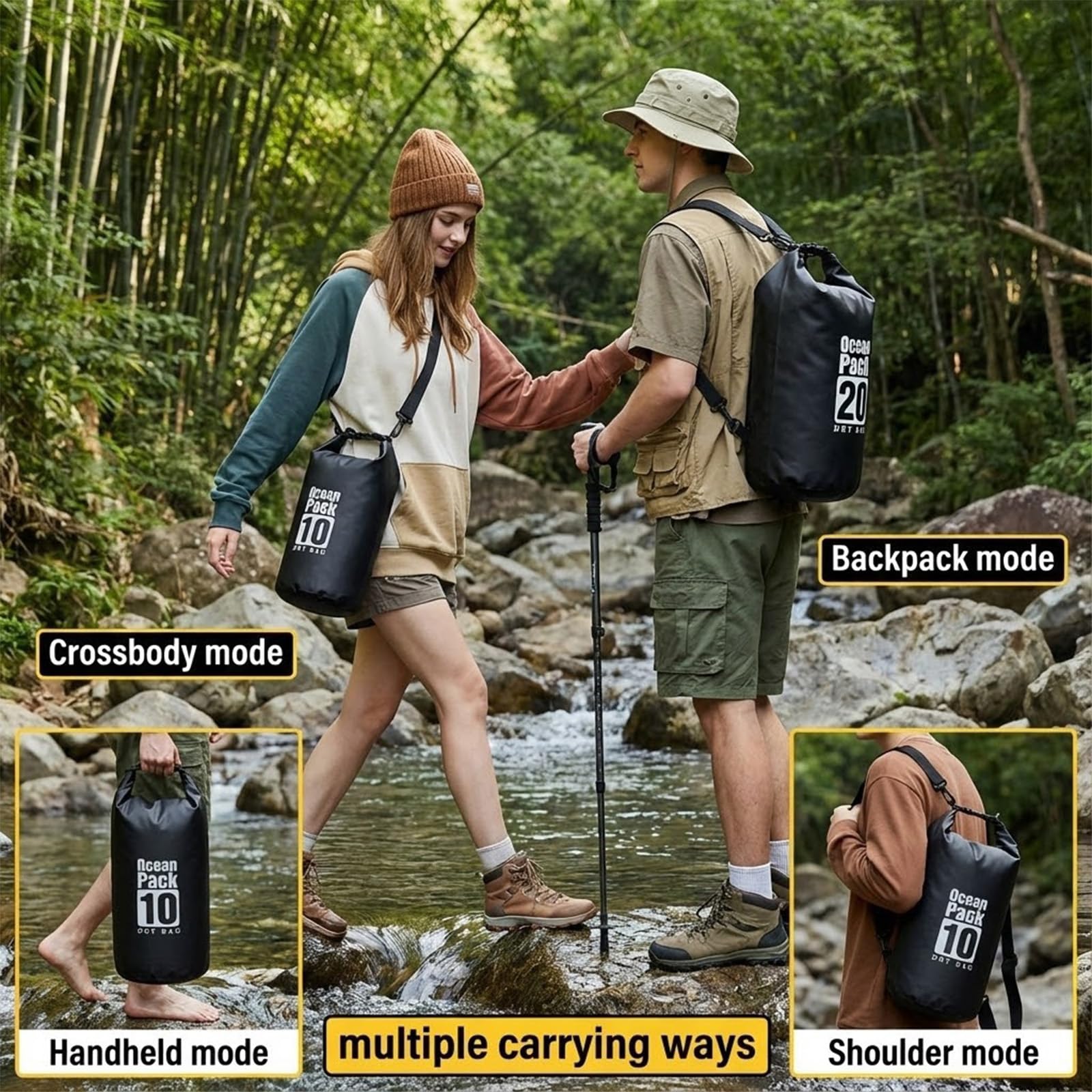 Sac étanche pour la natation,  - Dry Bag Backpack 30L Waterproof avis et prix