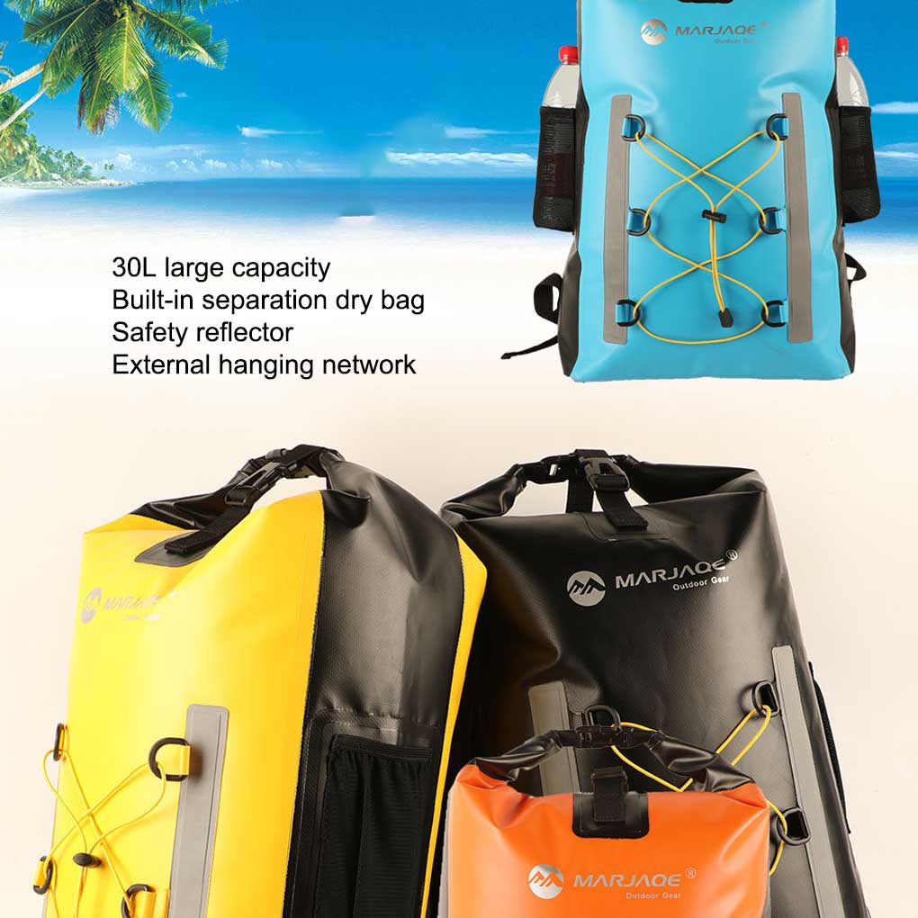 Sac à dos étanche 30L, séparat - Dry Bag Backpack 30L Waterproof avis et prix