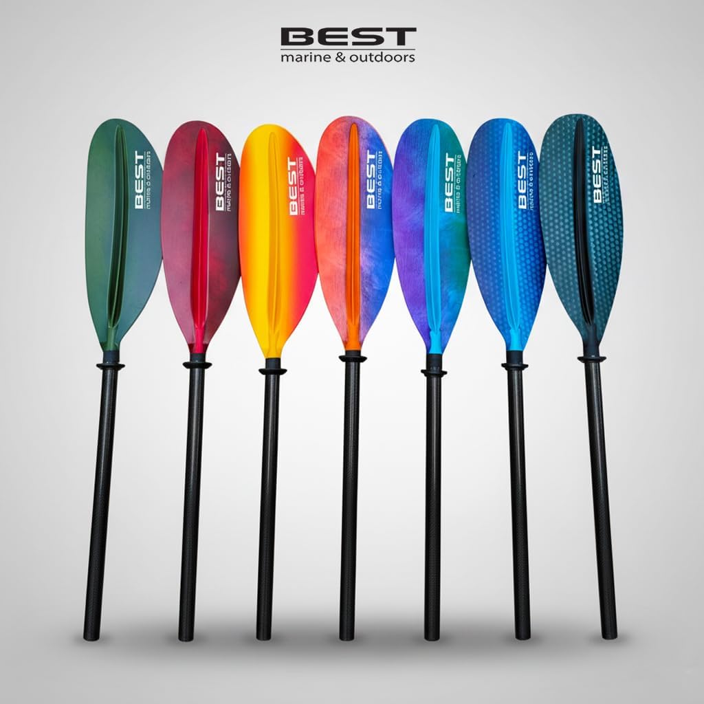 Pagaie de kayak en fibre de ca - Kayak Paddle Carbon Fiber 2 Piece avis et prix