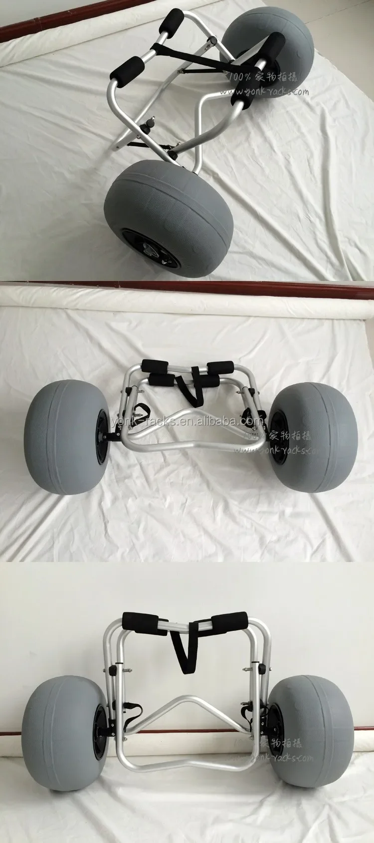 Chariot de transport amélioré  - Kayak Cart Trolley Carrier Dolly avis et prix