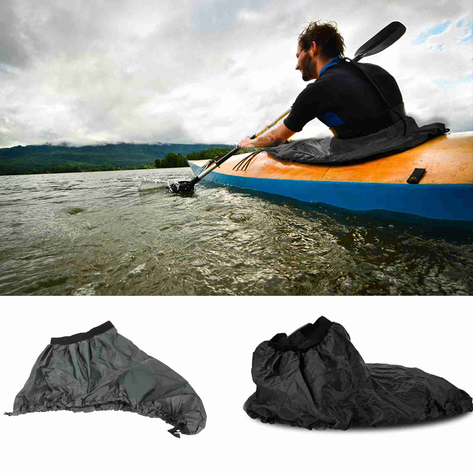 Jupe de pulvérisation de Kayak - Kayak Spray Skirt Waterproof Nylon avis et prix
