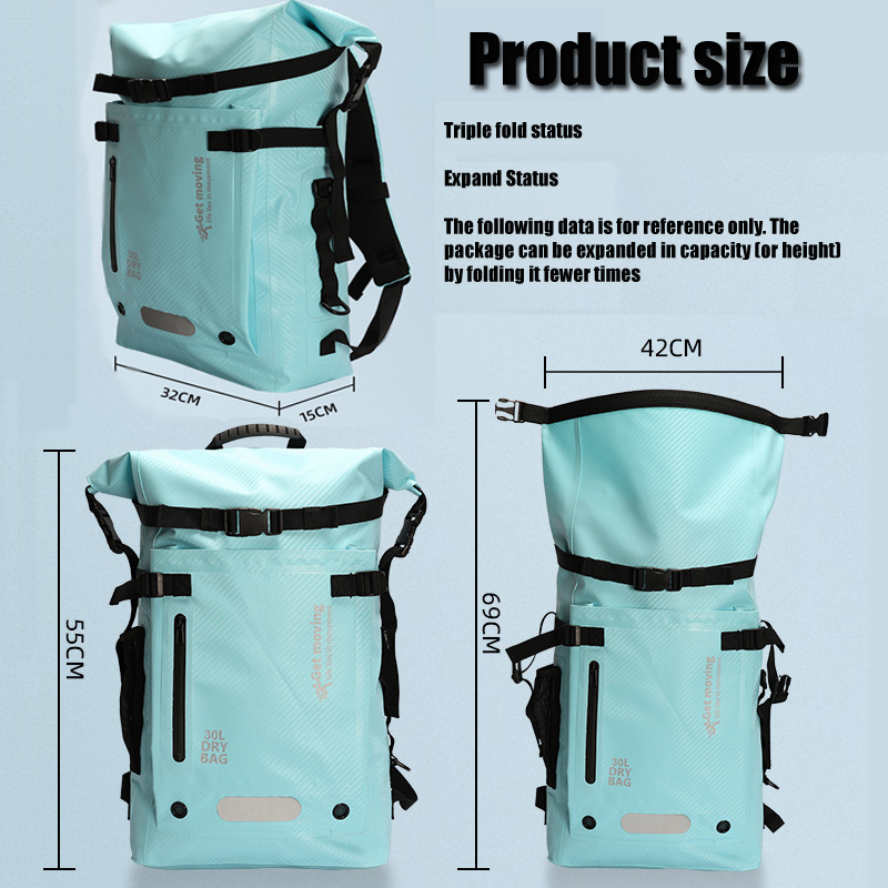 Sac à dos étanche 30L, sac de  - Dry Bag Backpack 30L Waterproof avis et prix