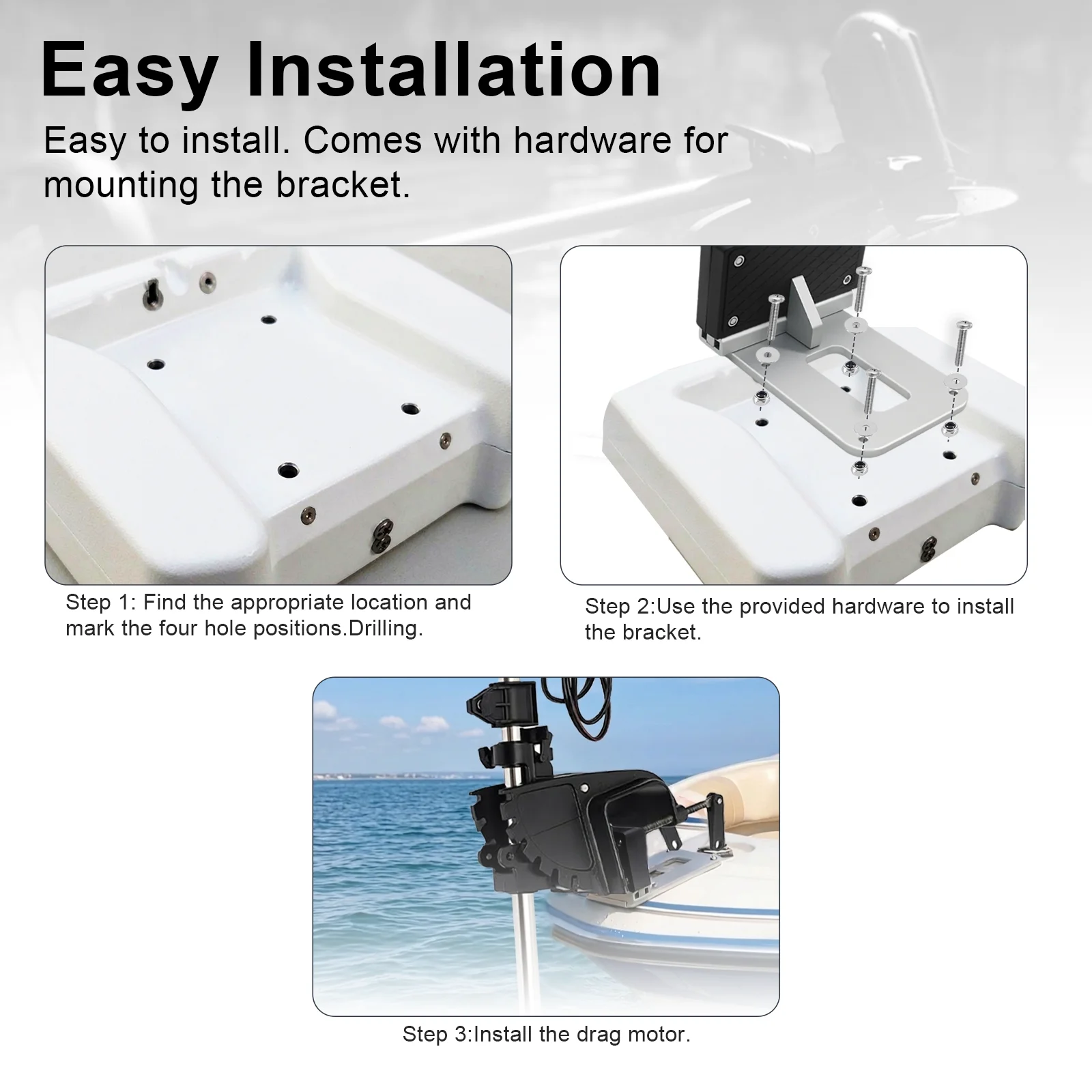 Support universel pour moteur  - Electric Trolling Motor Kayak Mount avis et prix
