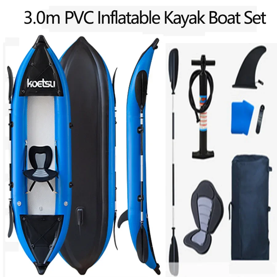 KOETSU-Canoé-kayak gonflable e - Inflatable Kayak 2 Person Drop Stitch avis et prix