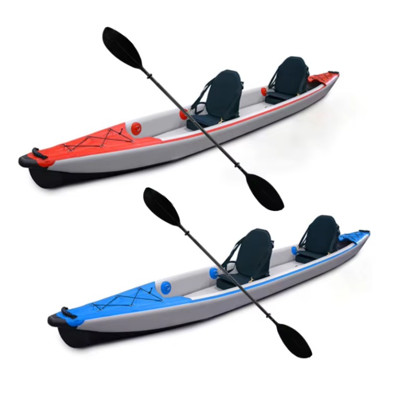 Kayak de pêche en mer modulair - Inflatable Kayak 2 Person Drop Stitch avis et prix