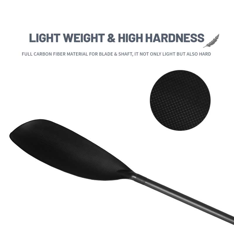 Accessoires de bateau à pagaie - Kayak Paddle Carbon Fiber 2 Piece avis et prix
