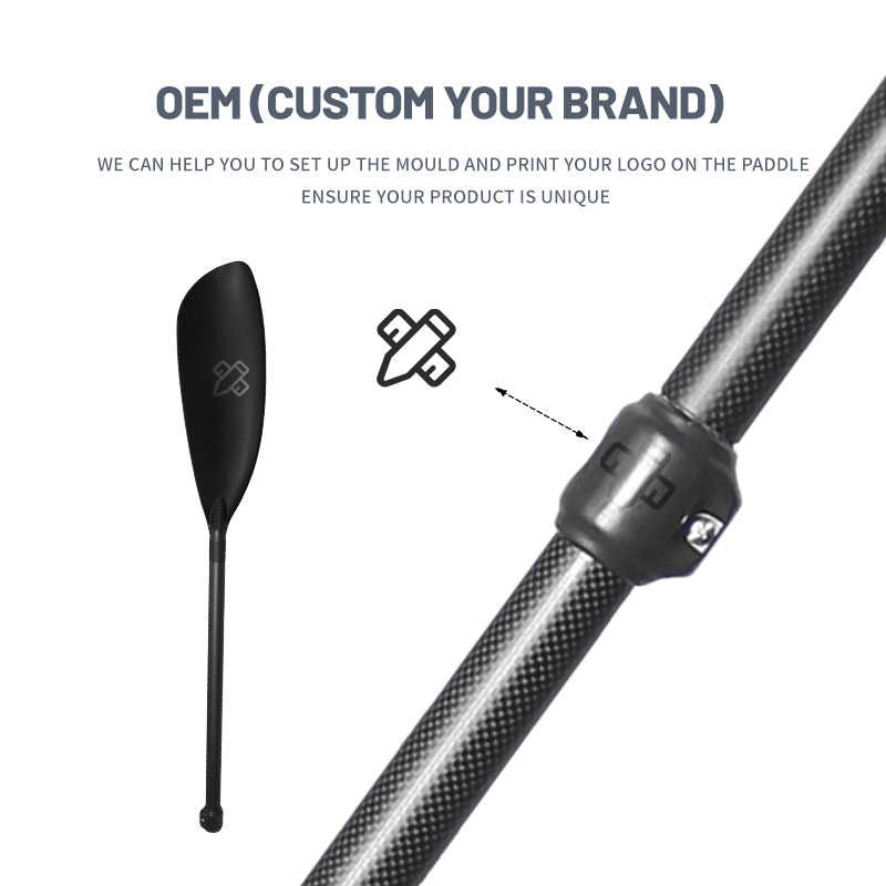 Accessoires de bateau à pagaie - Kayak Paddle Carbon Fiber 2 Piece avis et prix